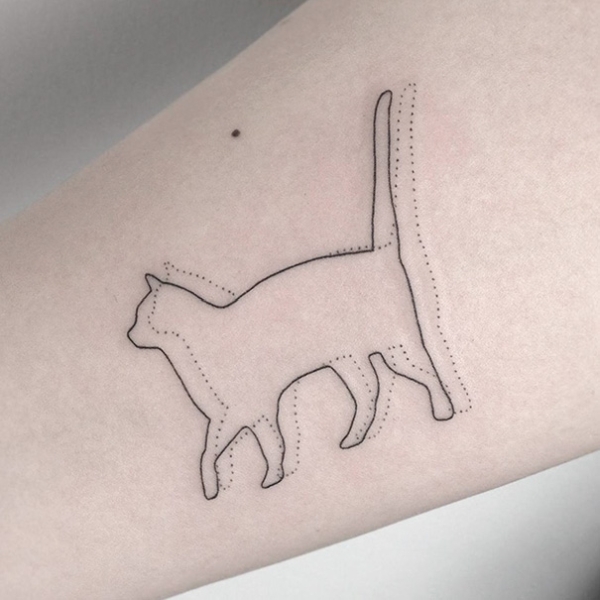 Cat Tattoo Ideas #8